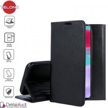 Telone smart magnet serijos atverčiamas dėklas - juodas (telefonams Samsung A52/A52 5G/A52S 5G) Telone smart magnet serijos atverčiamas dėklas - juodas (telefonams Samsung A52/A52 5G/A52S 5G)